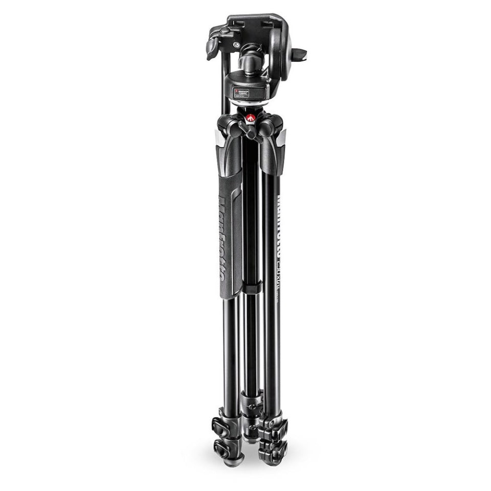 Manfrotto 290 Extra Kit With MT290XTA3 Aluminum Tripod 3 Section And 128RC Head